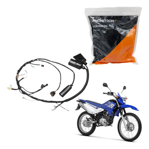 Fiação Chicote Elétrico Principal Magnetron Yamaha Xtz 125 2011 a 2014 Partida a Pedal