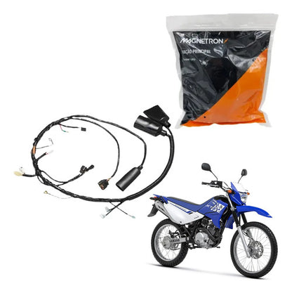 Fiação Chicote Elétrico Principal Magnetron Yamaha Xtz 125 2011 a 2014 Partida a Pedal