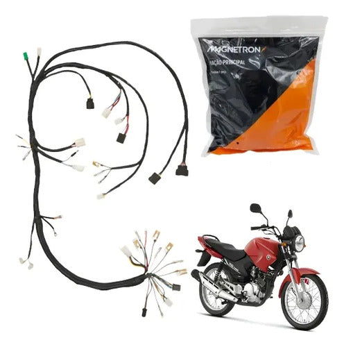 Fiação Chicote Elétrico Principal Magnetron Yamaha Factor 125 2009 a 2010
