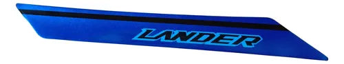 Adesivo da Tampa Lateral Direita Yamaha Lander 250 2025 Azul