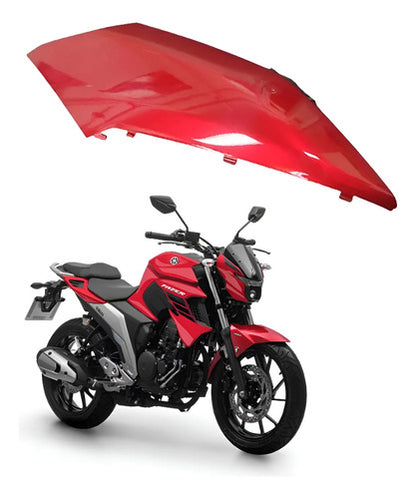Tomada de Ar Direita Yamaha Fazer Fz25 250 2020 a 2023 Vermelho