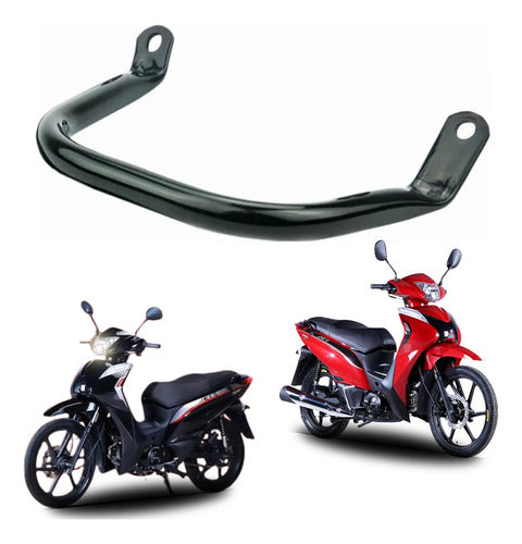 Alça de Garupa Direita Iron Shineray Jet 50 125 Preto