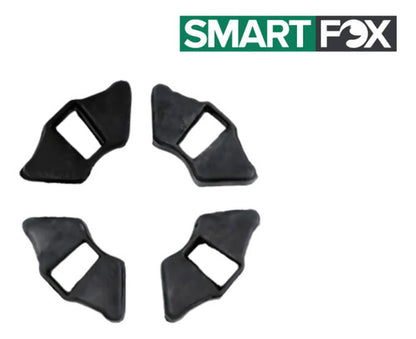 Jogo de Buchas do Coxim da Coroa Smartfox Avelloz Az1 Yamaha Crypton 105 Shineray Xy 50q 4 Peças
