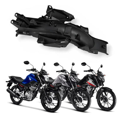 Paralama Traseiro Interno Paramotos Honda Cg 160 Titan Fan Start 2025 em diante Preto