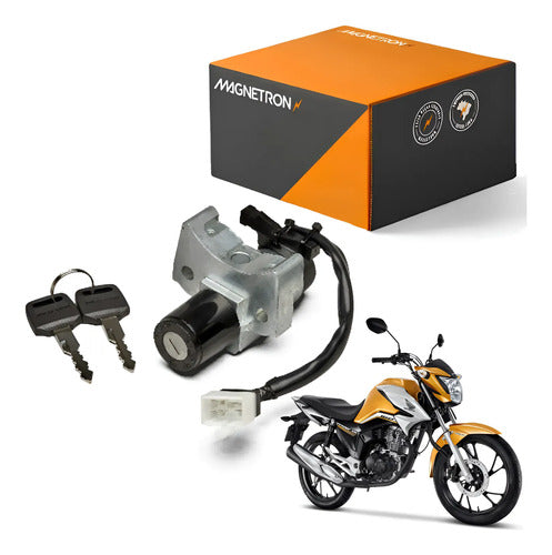 Miolo Chave de Ignição Magnetron Honda Cg 160 Titan Fan Start 2018 a 2021