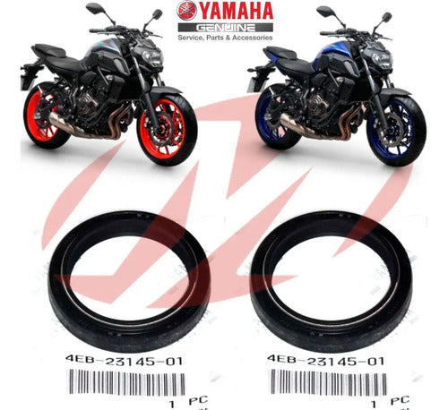 Retentor de Bengala Yamaha Xvs 650 Drag Star Tracer 900 Xvs 950 Midnight Star Mt-09 Mt-07 Xj6