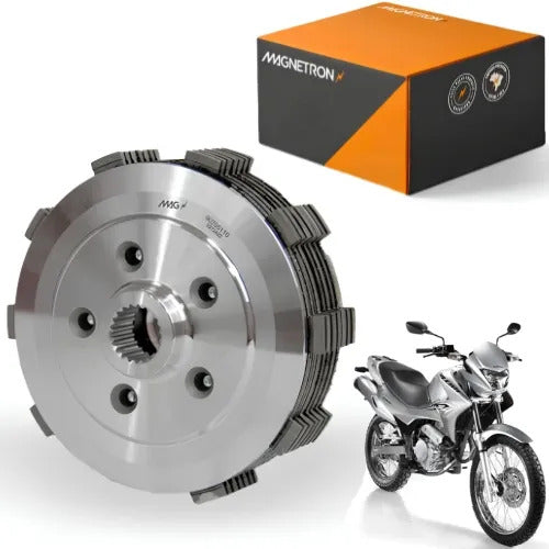 Kit Embreagem e Cubo Magnetron Honda Nx 400 Falcon 1999 a 2015