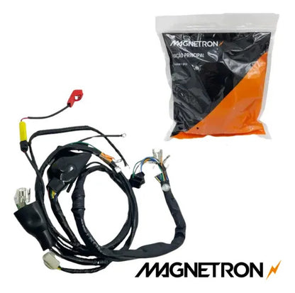 Fiação Chicote Elétrico Principal Magnetron Honda Cg 125 Titan 2002 a 2004 Partida a Pedal