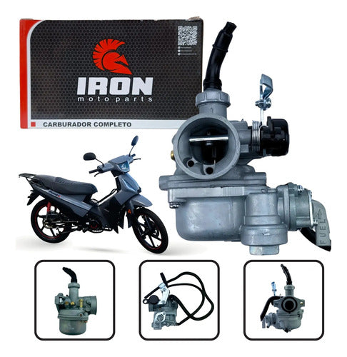 Carburador Iron Shineray Phoenix 50 2014 a 2025