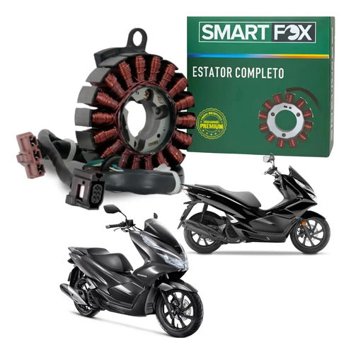 Magneto Estator com Bobina de Pulso Smartfox Honda Pcx 150 2019 em diante