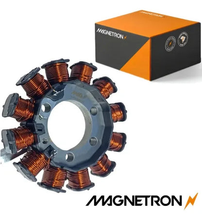 Magneto Estator com Bobina de Pulso Magnetron Honda Biz 110i 2016 a 2023