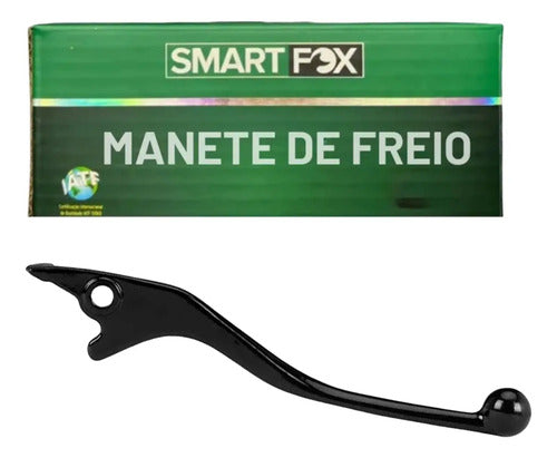 Manete de Freio Smartfox Honda Cbx 150 Aero 200 Strada 250 Twister Cb 250f Twister Cb 300r Preto