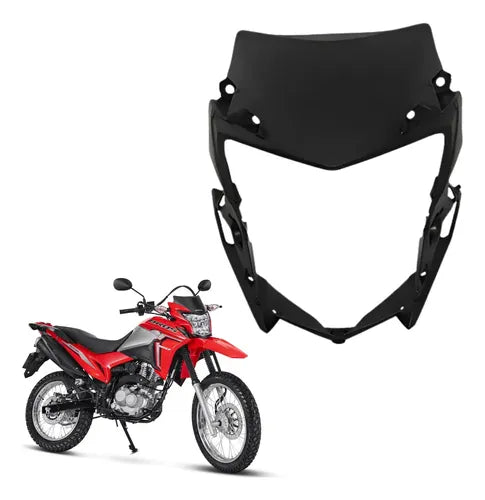 Capa do Farol Frontal Paramotos Honda Bros 160 2022 a 2024 Preto