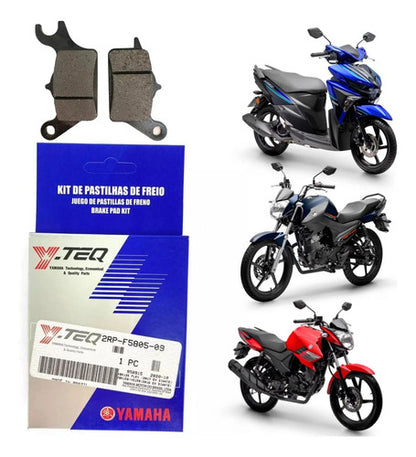Pastilha de Freio Dianteira Y-TEQ Yamaha Factor Neo 125 Factor Fazer 150