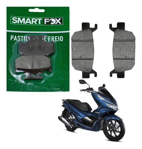 Pastilha de Freio Traseira Smartfox Honda Pcx Adv 150 Sh 150i