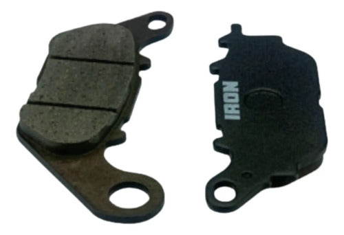 Pastilha de Freio Dianteira Iron Yamaha Factor 125 2009 a 2015 Fazer 150 2014 a 2015 Factor 150