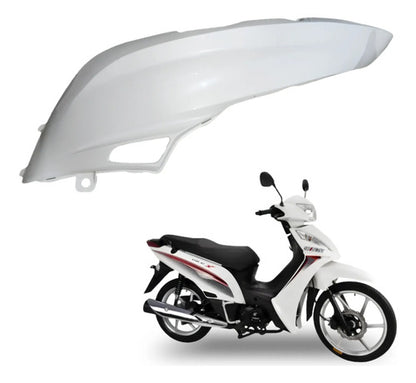 Rabeta Lateral Direita Iron Shineray Jet 50 2012 a 2019 Branco