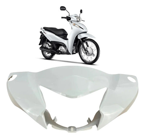 Capa do Farol Paramotos Honda Biz 125 2025 a 2026 Branco