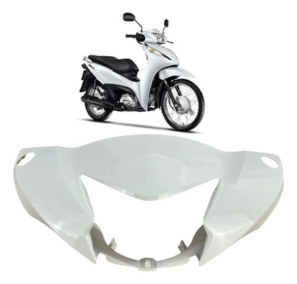 Capa do Farol Paramotos Honda Biz 125 2025 a 2026 Branco