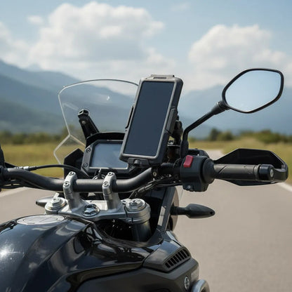 Suporte de Celular para Guidão com Carregador por Indução Magnetron à Prova d'Água 4 a 7 Polegadas