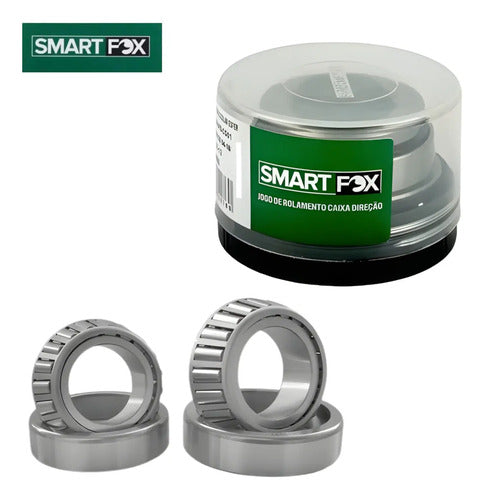 Caixa de Direção com Rolamentos Cônicos Smartfox Yamaha Factor 125 Fazer Factor 150
