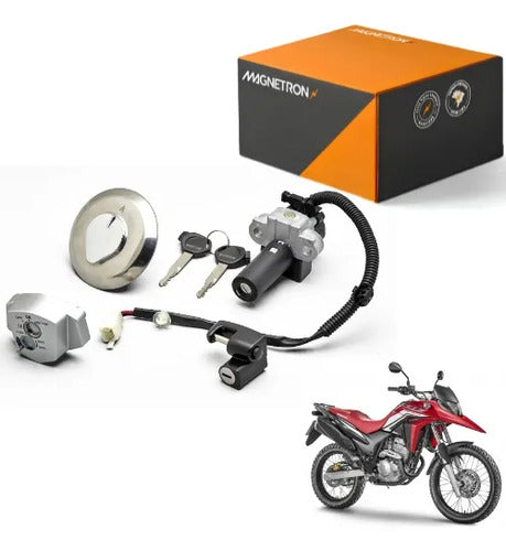 Conjunto de Travas Magnetron Honda Xre 300 2010 a 2015