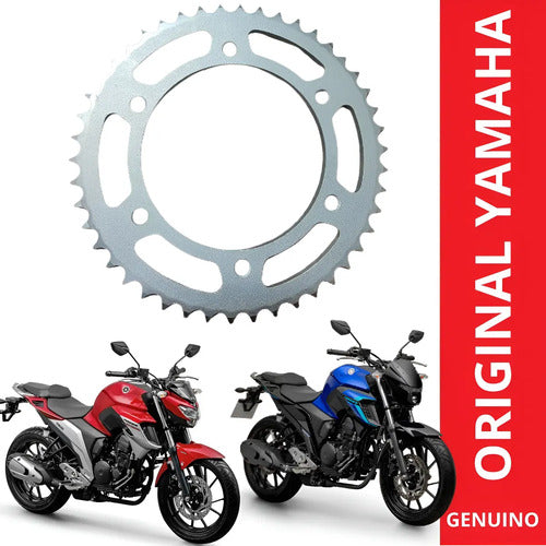 Coroa Yamaha Fazer Fz25 250 2018 a 2025 46 Dentes