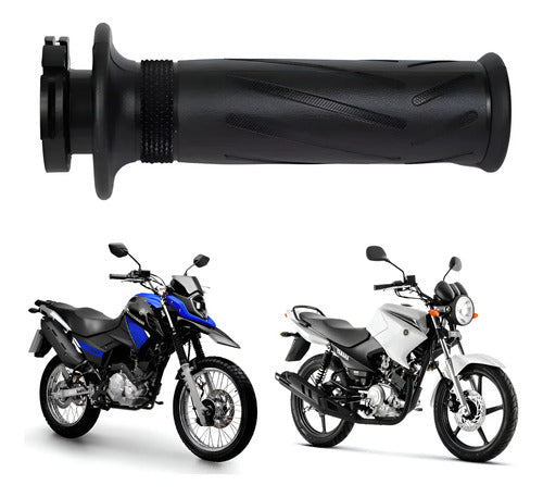 Manopla Direita Yamaha Factor 125 Crosser 150 Preto