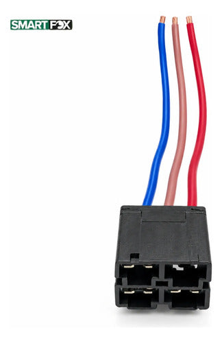 Conector do Relé de Partida Smartfox Yamaha Neo 115 Factor Xtz 125 Lander Fazer 250 4 Pinos