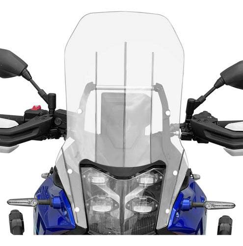 Para-Brisa Bolha Alta de Policarbonato Scam Yamaha Ténéré 700 2026 em diante Transparente
