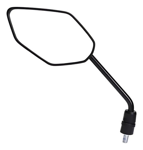 Espelho Retrovisor Esquerdo Yamaha Factor Neo Fluo 125 Crosser Factor Fazer 150 Lander Ténéré 250