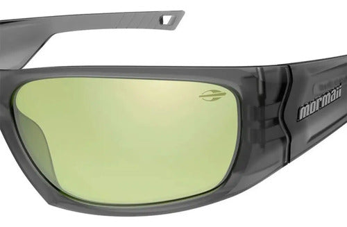 Óculos De Sol Mormaii Naxos Óculos Solar Naxos Feminino Masculino Lente Verde Preto Fosco