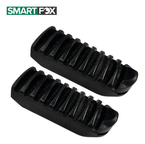 Borracha do Estribo Pedaleira Dianteira Smartfox Honda Bros 160 Xre 190
