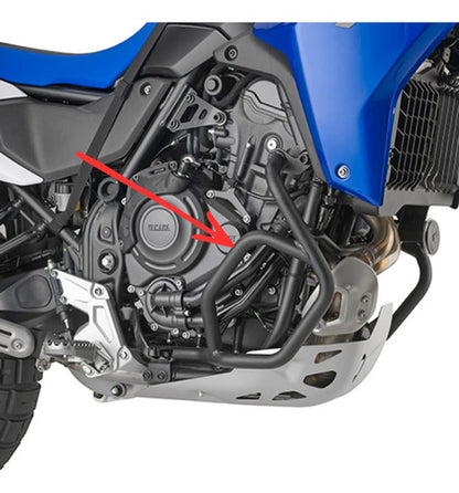 Protetor de Motor Givi Yamaha Ténéré 700 2025 em diante Preto