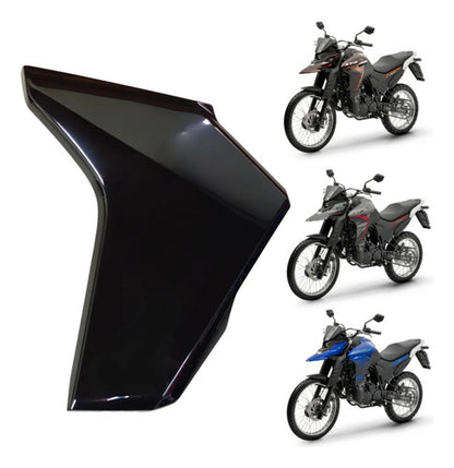Aba do Tanque Esquerda Yamaha Lander 250 2025 em diante Preto