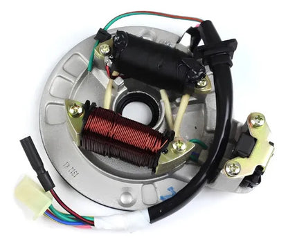 Magneto Estator com Bobina de Pulso Magnetron Honda Biz 100 2000 a 2005