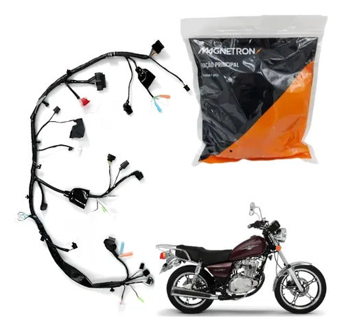 Fiação Chicote Elétrico Principal Magnetron Suzuki Intruder 125 Cargo 2008 a 2010