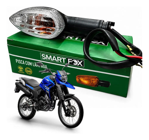 Pisca Dianteiro Direito ou Traseiro Esquerdo Smartfox Yamaha Crosser Factor 150 Lander 250 Cristal