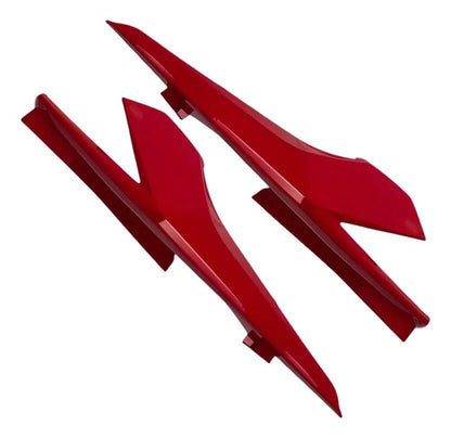 Par de Rabetas Laterais Paramotos Honda Cg 160 Titan 2022 a 2024 Vermelho Maceió