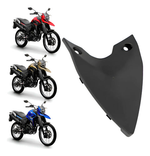 Acabamento do Paralama Dianteiro Paramotos Yamaha Lander 250 2020 a 2024 Preto