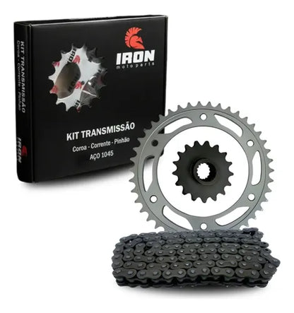 Kit Relação Iron Premium com Retentor BMW F 800 Gs 2008 a 2018 525HO 116L 42/17T