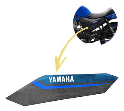 Adesivo da Tampa Lateral Esquerda Yamaha Factor Dx 150 2025 Azul Metálico