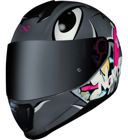 Capacete Norisk Razor Mad Cinza Brilhante Tamanho 56/S