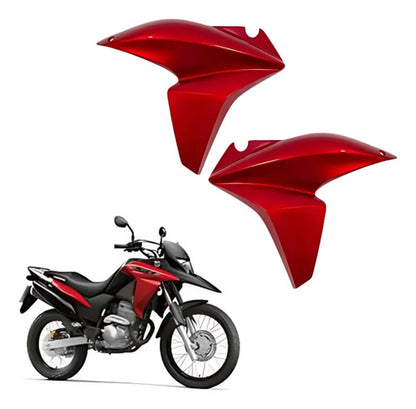 Par de Abas do Tanque Paramotos Honda Xre 300 2013 a 2015 Vermelho