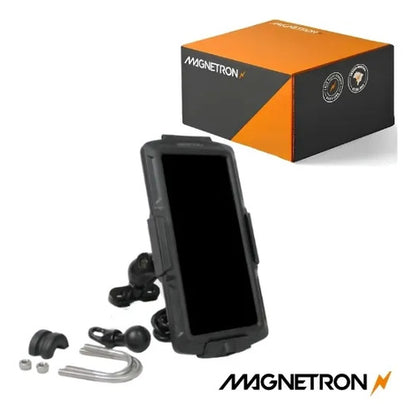 Suporte de Celular para Guidão com Carregador por Indução Magnetron à Prova d'Água 4 a 7 Polegadas