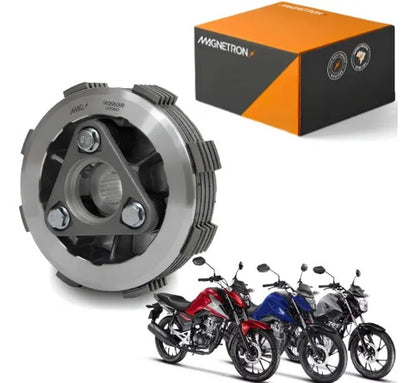 Kit Embreagem e Cubo Magnetron Honda Cg Bros 160 Titan Fan Start Xre 190