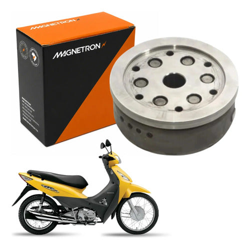 Volante do Magneto Partida Elétrica Magnetron Honda Biz 125 2006 a 2008