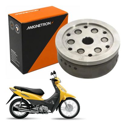 Volante do Magneto Partida Elétrica Magnetron Honda Biz 125 2006 a 2008