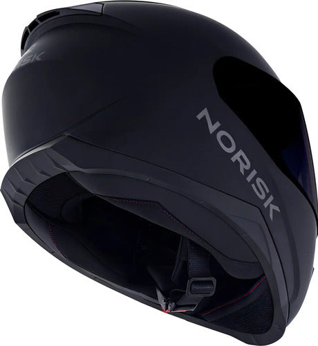 Capacete Norisk Razor Solid Preto Fosco