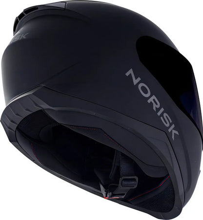 Capacete Norisk Razor Solid Preto Fosco